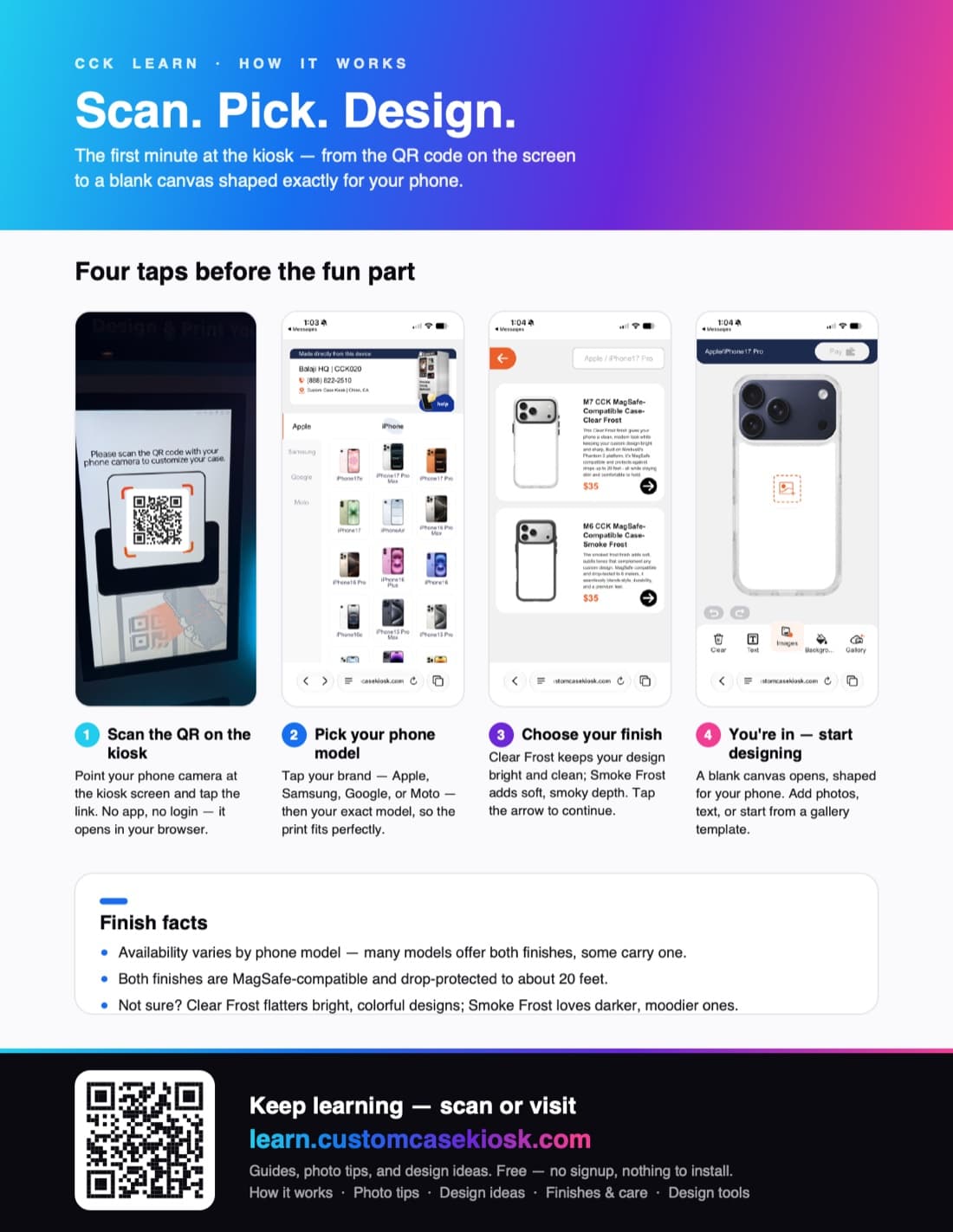Scan. Pick. Design — page 1 of 1